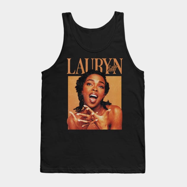 Lauryn Hill // Retro Singer Tank Top by Shelter Art Space